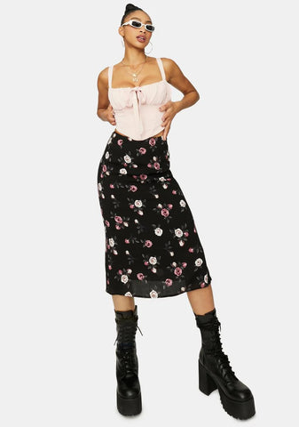 Movie Magic Corset Crop Top