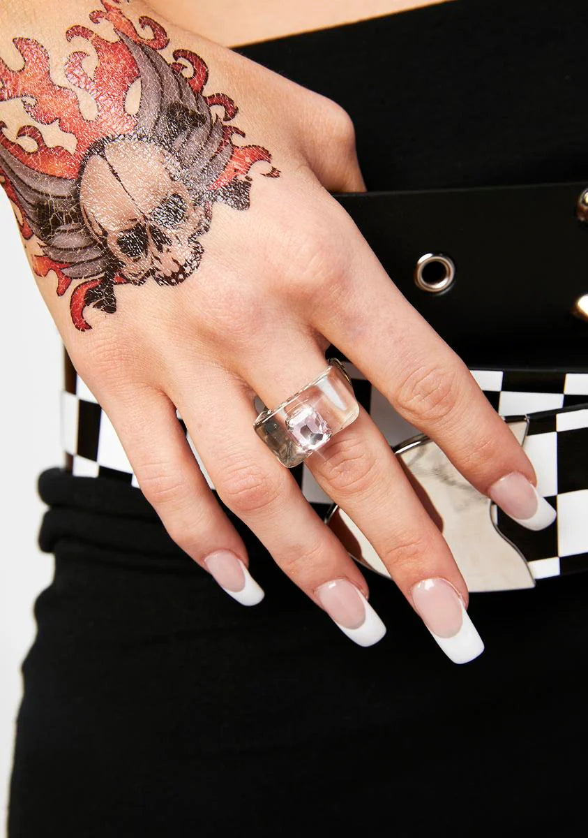 Not So Simple Clear Ring