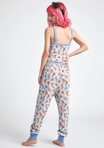 Soft Double Stuffed Jogger Pants