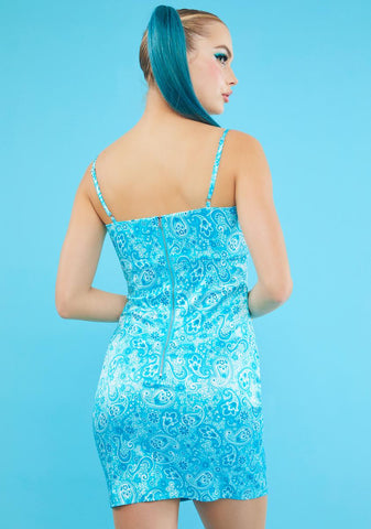 Main Character Takeover Paisley Dress