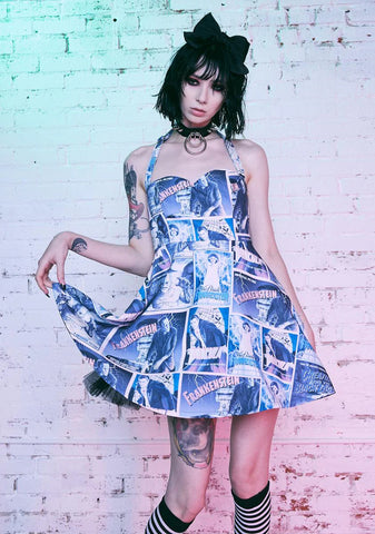 Making A Monster Halter Dress