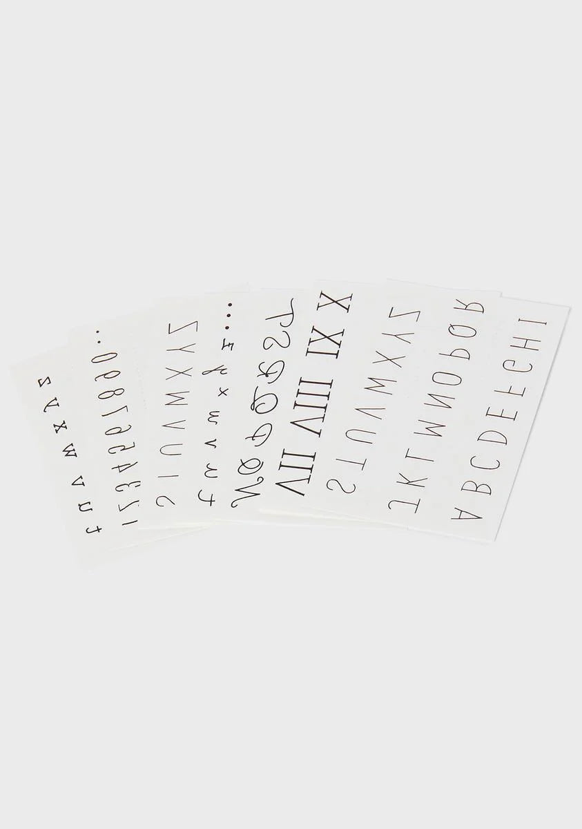 Make It Yours Temporary Tattoo Pack