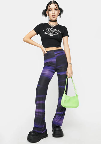 Cosmic Melt Herly Flare Trousers