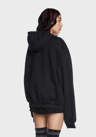 Skeleton Zip Up Hoodie Jacket