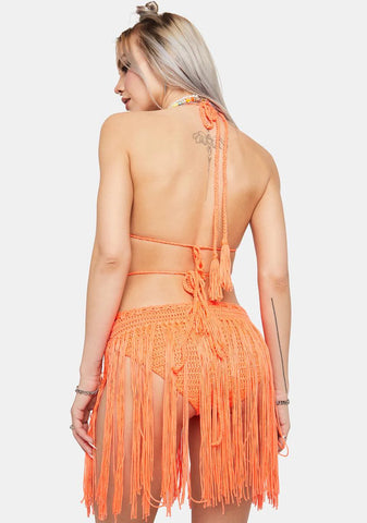 Where's The Love Crochet Skort Set