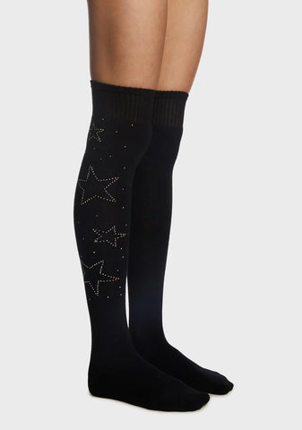 Stargazing Knee High Socks