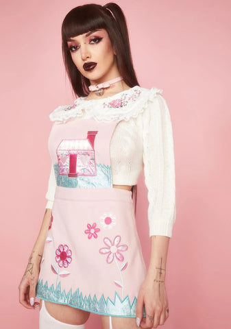 Hometown Glory Pinafore Dress