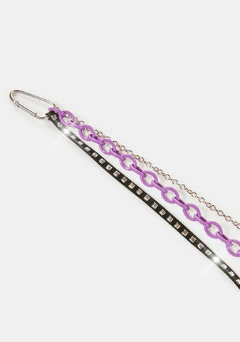 Trippy Femme Layered Necklace