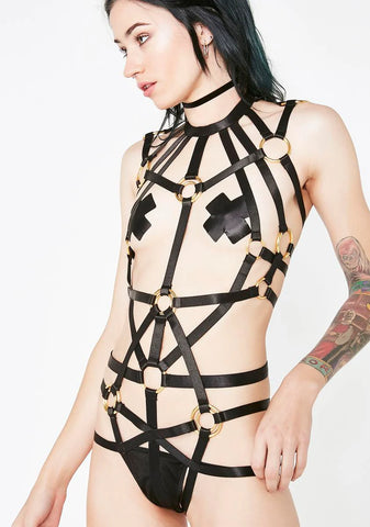 Miss Domina Strappy Teddy