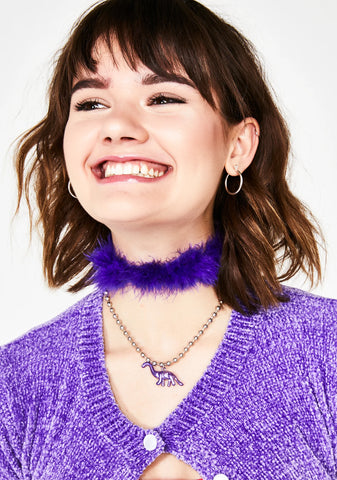 Spoiled Life Fluffy Choker