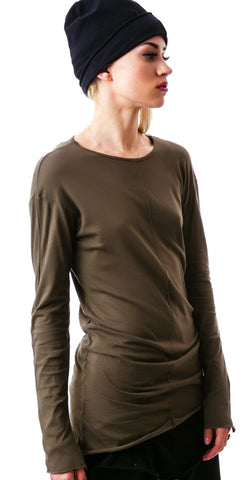 Knomad Long Sleeve Crew - Dark Green