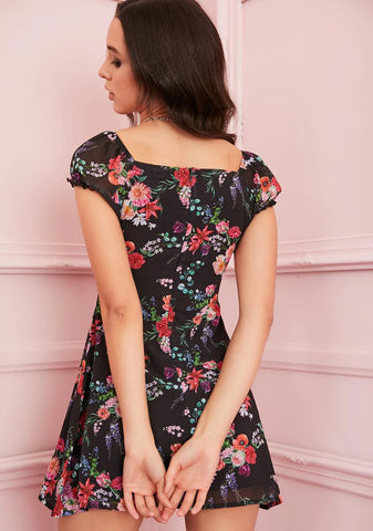 Tryst Of Fate Mini Dress