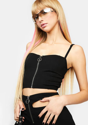 Add To Favorites Lace-Up Top