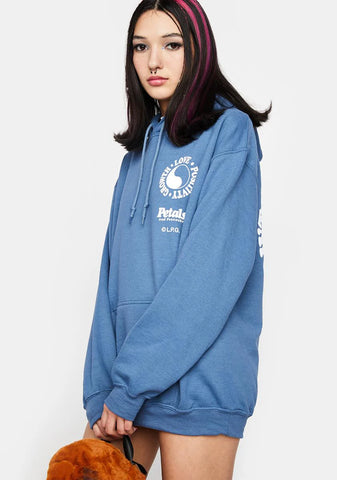 Blue Balance Hoodie