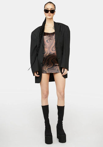 Lost In Your Eyes Mini Dress