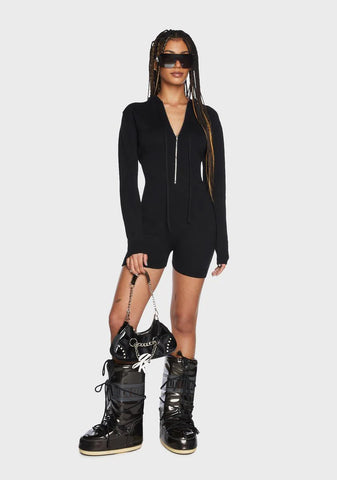 Cool Outsider Knit Romper