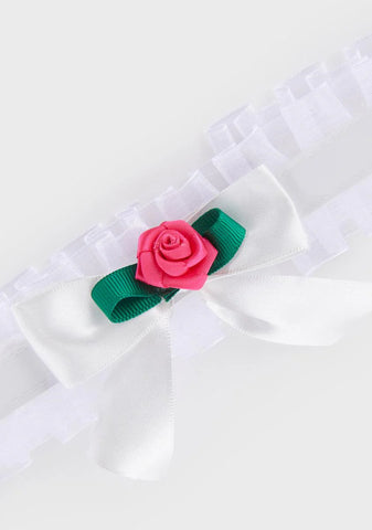 Late Bloomer Rosette Choker