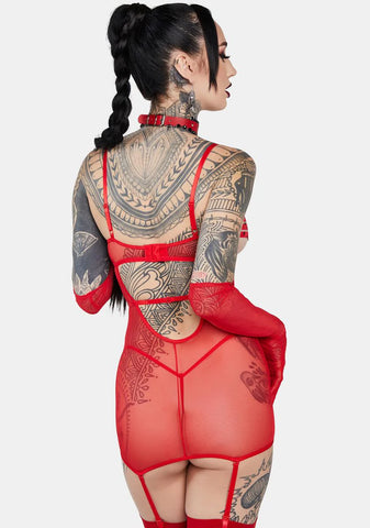 Pillow Talk Mesh Chemise