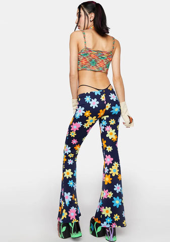 Bouncing Back Floral Flares