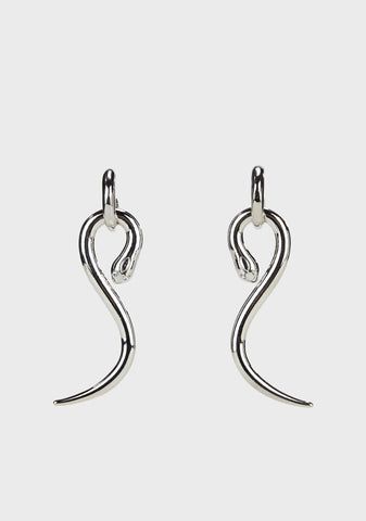 Venomous Nature Drop Earrings