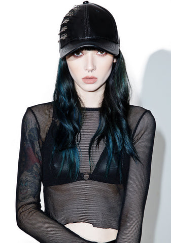 In Memoriam Vegan Leather Hat