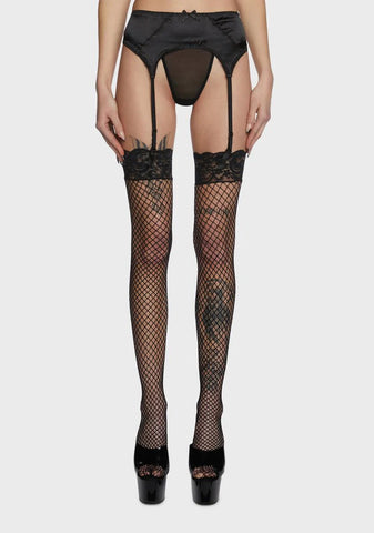 Just Can't Sleep Garter Belt