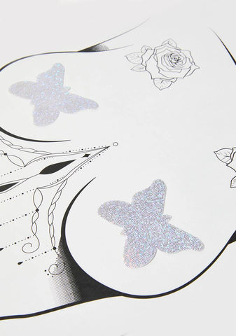 Liquid Butterflies Nipple Pasties