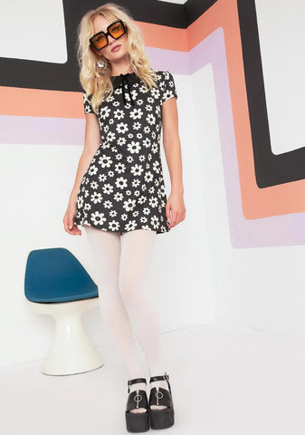 Boo Everybody's Talkin' Mini Dress