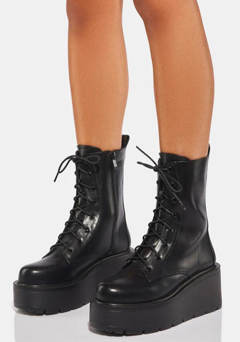 Talos Platform Combat Boots