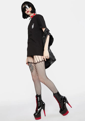 Somebody To Love Fishnet Bodystocking