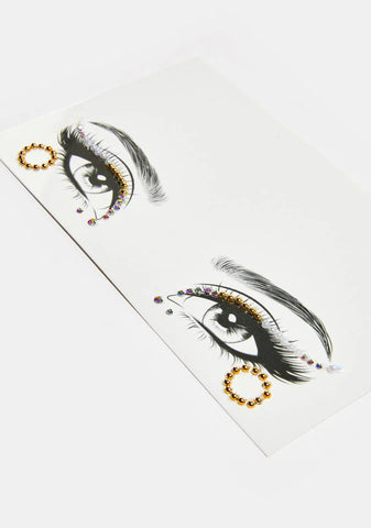 Don't Blink Twice Face Gems