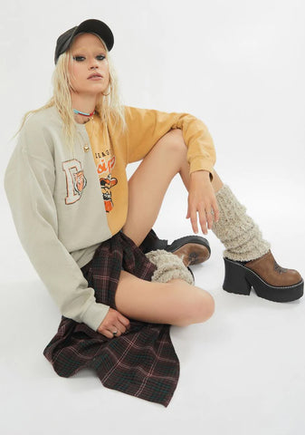 Spliced Alligators Crewneck Sweatshirt