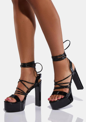 What's In Ur Wallet Platform Heels