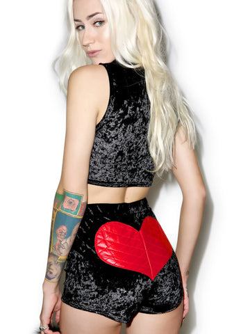 Velvet Lovin' Shorts - Pink