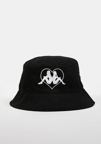 Black Authentic Tychy Bucket Hat