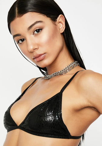 Oil Snake Valter Bikini Top