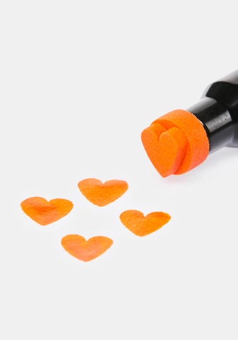 Sunset Heart Eyes Stamp Liner