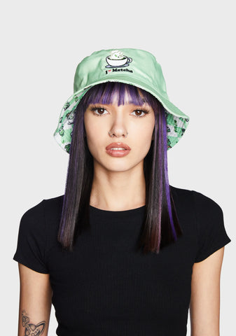 Matcha Reversible Bucket Hat