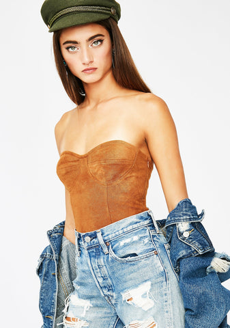 Too Cocky Bustier Bodysuit