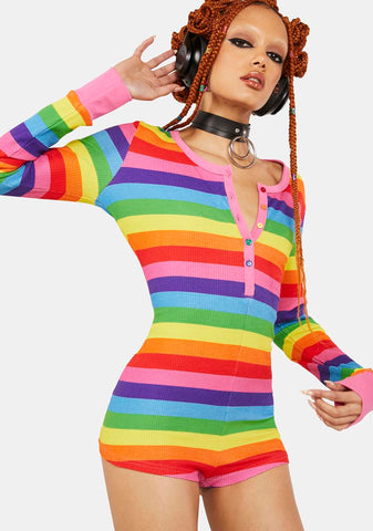 Slay The Day Long Sleeve Romper