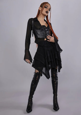 Rite Of Passage Chiffon Blouse