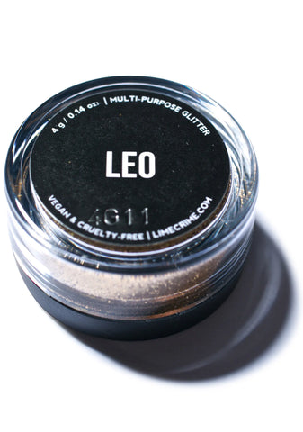 Leo Zodiac Glitter