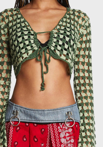 Music Lovers Unite Crochet Top
