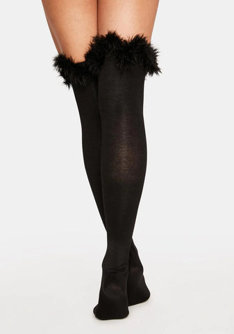 Toasty Intentions Thigh High Socks