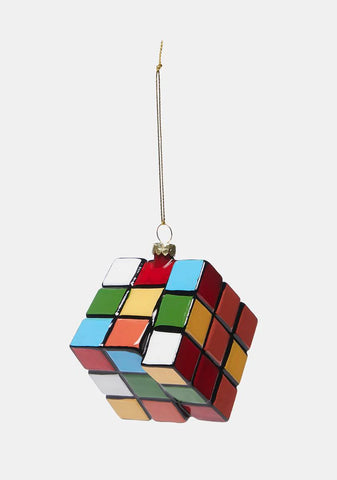 Solve This Rubik's Cube Ornament