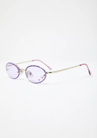 Fairy Just A Girl Flower Sunglasses