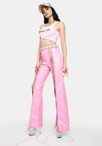 Unlimited Access Lace Up Pants
