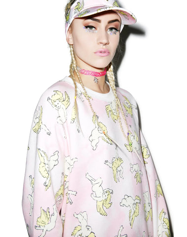 Risen Sky Crew - Light Pink