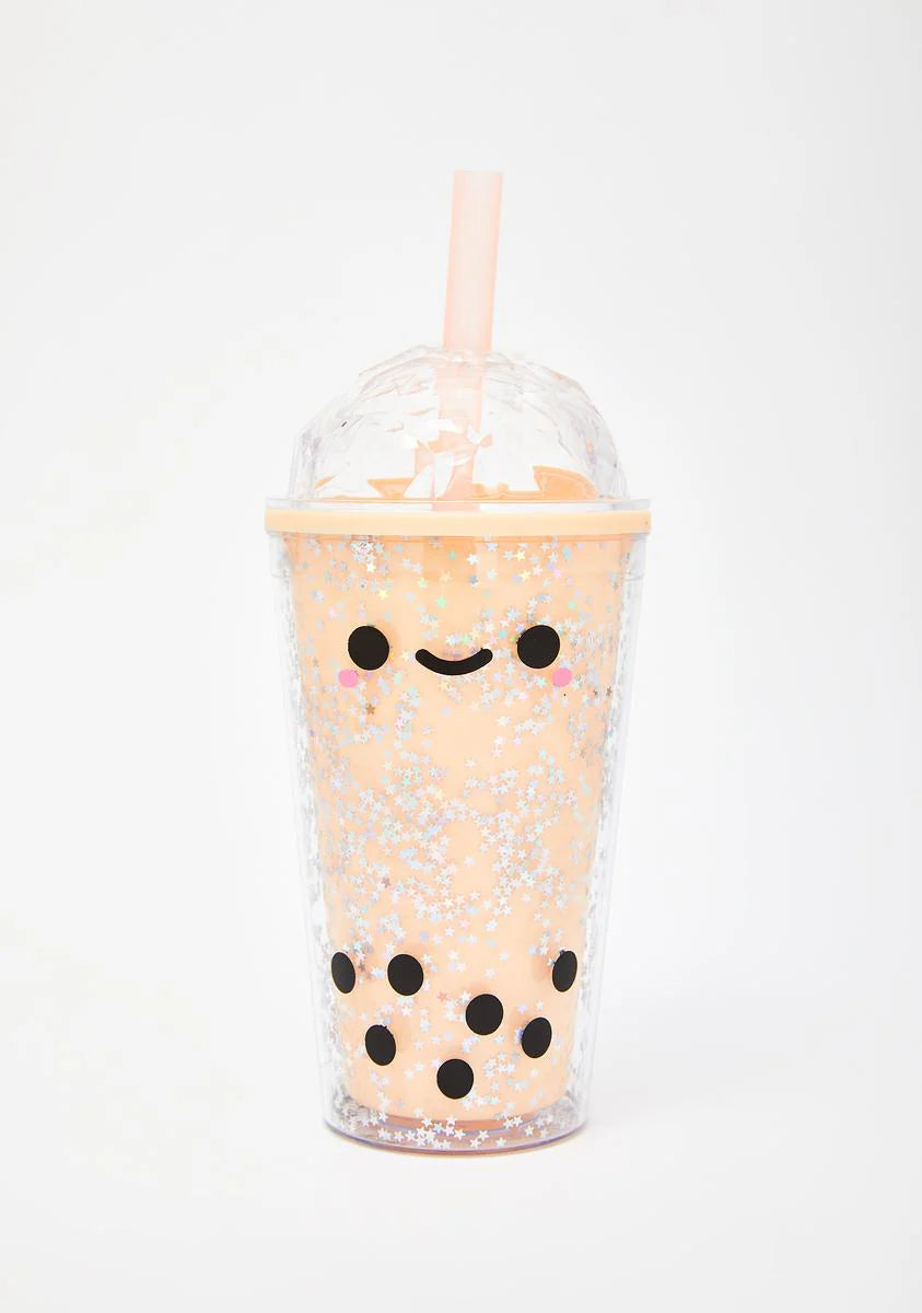 Pearl Boba Tea Reusable Tumbler