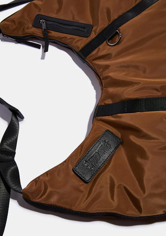 Atmosphere Oversized Crescent Tote Bag